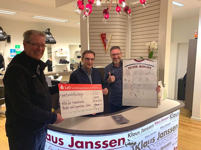 Bayernfan spendet an den Verein Image 1